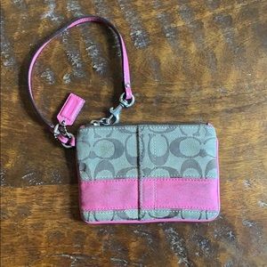 Coach wristlet